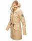 Navahoo Deike ladies rain jacket raincoat long teddy fur  Größe S - Gr. 36