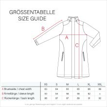 Navahoo Deike ladies rain jacket raincoat long teddy fur  Größe M - Gr. 38