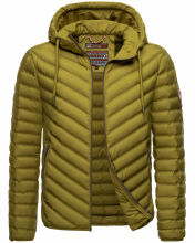 Navahoo Fey-Tun Herren Steppjacke Moos Grün Größe XL - Gr. XL
