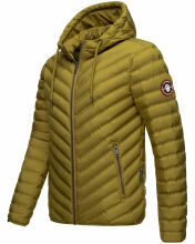 Navahoo Fey-Tun Herren Steppjacke Moos Grün Größe XL - Gr. XL