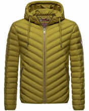 Navahoo Fey-Tun Herren Steppjacke Moos Grün Größe XXL - Gr. 2XL