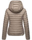 Navahoo ich bin hübsch Damen Jacke Steppjacke Übergangsjacke Hellgrau Größe XS - Gr. 34