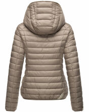 Navahoo ich bin hübsch Damen Jacke Steppjacke Übergangsjacke Hellgrau Größe S - Gr. 36