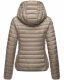 Navahoo ich bin hübsch Damen Jacke Steppjacke Übergangsjacke Hellgrau Größe S - Gr. 36