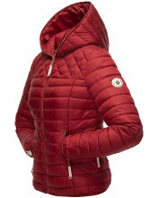 Navahoo ich bin hübsch Damen Jacke Steppjacke Übergangsjacke Blood Red Größe M - Gr. 38