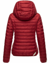 Navahoo ich bin hübsch Damen Jacke Steppjacke Übergangsjacke Blood Red Größe M - Gr. 38