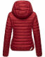 Navahoo ich bin hübsch Damen Jacke Steppjacke Übergangsjacke Blood Red Größe M - Gr. 38