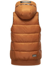 Navahoo Kassidy Damen Übergangs Weste Steppweste Cinnamon Größe XXL - Gr. 44