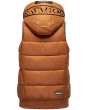 Navahoo Kassidy Damen Übergangs Weste Steppweste Cinnamon Größe 3XL - Gr. 46