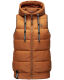 Navahoo Kassidy Damen Übergangs Weste Steppweste Cinnamon Größe 3XL - Gr. 46