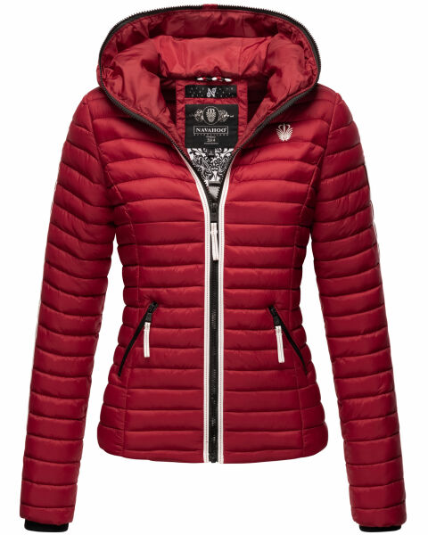 Navahoo Kimuk Princess leichte Damen Steppjacke Blood Red Größe S - Gr. 36