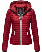 Navahoo Kimuk Princess leichte Damen Steppjacke Blood Red Größe S - Gr. 36