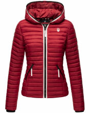 Navahoo Kimuk Princess leichte Damen Steppjacke Blood Red Größe S - Gr. 36