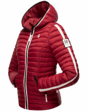 Navahoo Kimuk Princess leichte Damen Steppjacke Blood Red Größe S - Gr. 36