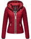 Navahoo Kimuk Princess leichte Damen Steppjacke Blood Red Größe S - Gr. 36
