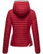 Navahoo Kimuk Princess leichte Damen Steppjacke Blood Red Größe S - Gr. 36