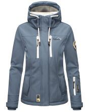 Marikoo Kleinezicke Damen Softshell Jacke Dus-Blue-Gr.3XL