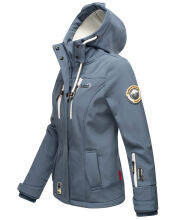 Marikoo Kleinezicke Damen Softshell Jacke Dus-Blue-Gr.3XL