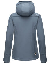 Marikoo Kleinezicke Damen Softshell Jacke Dus-Blue-Gr.3XL