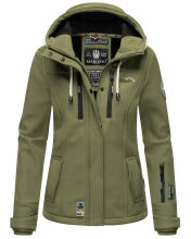 Marikoo Kleinezicke Damen Softshell Jacke Olive-Gr.3XL