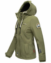 Marikoo Kleinezicke Damen Softshell Jacke Olive-Gr.3XL