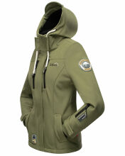 Marikoo Kleinezicke Damen Softshell Jacke Olive-Gr.3XL