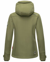 Marikoo Kleinezicke Damen Softshell Jacke Olive-Gr.3XL