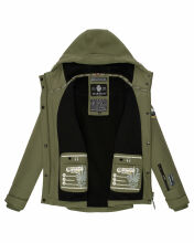 Marikoo Kleinezicke Damen Softshell Jacke Olive-Gr.3XL