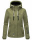 Marikoo Kleinezicke Damen Softshell Jacke Olive-Gr.3XL