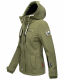 Marikoo Kleinezicke Damen Softshell Jacke Olive-Gr.3XL