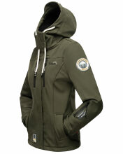 Marikoo Kleinezicke Damen Softshell Jacke Grün-Gr.XL