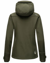 Marikoo Kleinezicke Damen Softshell Jacke Grün-Gr.XL