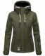 Marikoo Kleinezicke Damen Softshell Jacke Grün-Gr.XL