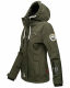 Marikoo Kleinezicke Damen Softshell Jacke Grün-Gr.XL