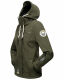 Marikoo Kleinezicke Damen Softshell Jacke Grün-Gr.XL
