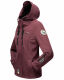 Marikoo Kleinezicke Damen Softshell Jacke Weinrot-Gr.S
