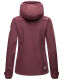 Marikoo Kleinezicke Damen Softshell Jacke Weinrot-Gr.3XL
