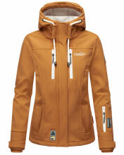 Marikoo Kleinezicke Damen Softshell Jacke Karamel-Gr.S