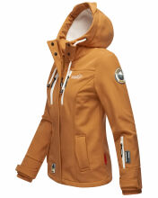 Marikoo Kleinezicke Damen Softshell Jacke Karamel-Gr.M