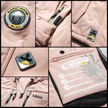 Marikoo Kleinezicke Damen Softshell Jacke Karamel-Gr.XL