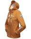 Marikoo Kleinezicke Damen Softshell Jacke Karamel-Gr.XXL