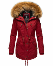 Marikoo La Viva Princess Damen Winterjacke mit Kapuze...