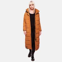 Navahoo Isalie Damen lange Winterjacke gesteppt Cinnamon Größe XL - Gr. 42