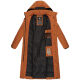 Navahoo Isalie Damen lange Winterjacke gesteppt Cinnamon Größe XL - Gr. 42