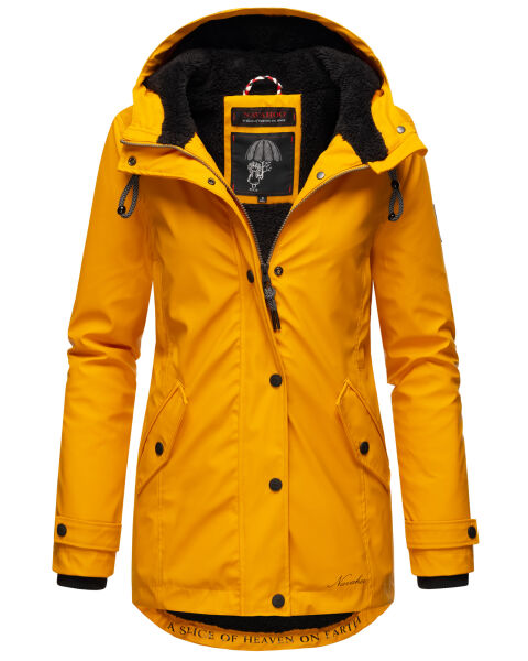 Navahoo Lindraa Damen Regenjacke Amber Yellow Größe S - Gr. 36