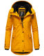 Navahoo Lindraa Damen Regenjacke Amber Yellow Größe S - Gr. 36