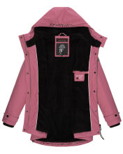 Navahoo Lindraa Damen Regenjacke Dark Rose Größe XS - Gr. 34