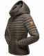 Marikoo Löwenbaby Damen Steppjacke Anthrazit Größe S - Gr. 36