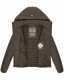 Marikoo Löwenbaby Damen Steppjacke Anthrazit Größe S - Gr. 36