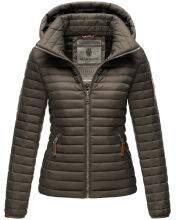 Marikoo Löwenbaby Damen Steppjacke Anthrazit Größe M - Gr. 38